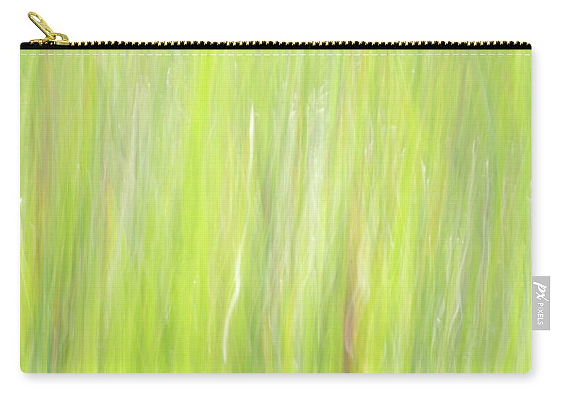 Nature Zip Pouch featuring the photograph Cattails in the Wind by Forest Floor Photography