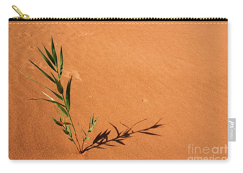 Challenge Of Gobi Desert Carry-all Pouch featuring the photograph Challenge of Gobi desert by Elbegzaya Lkhagvasuren