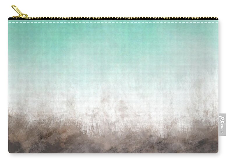 Ocean Zip Pouch featuring the digital art Change of views by Amber Lasche