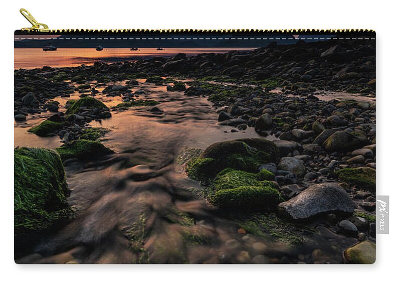 Sunset Carry-all Pouch featuring the photograph Changing Tide by Chuck Rasco Photography