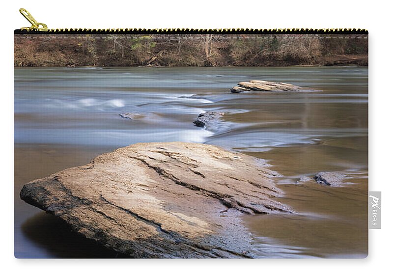 Chattahoochee National Forest Zip Pouch featuring the photograph Chattahoochee Fall by Doug Sturgess