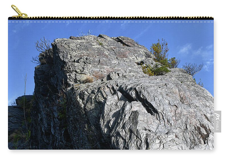  Zip Pouch featuring the photograph Chimney Tops 22 by Phil Perkins