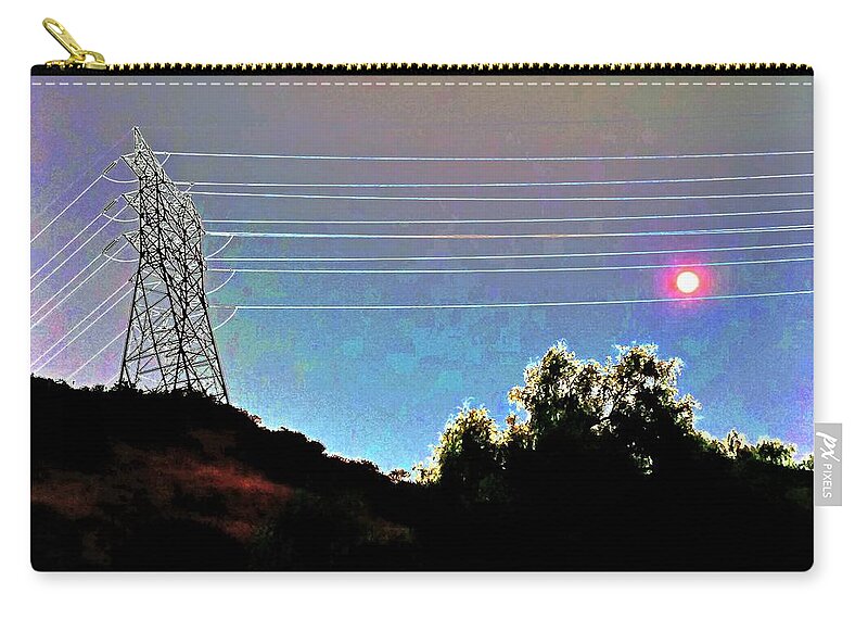 Energy Zip Pouch featuring the photograph Choice by Andrew Lawrence