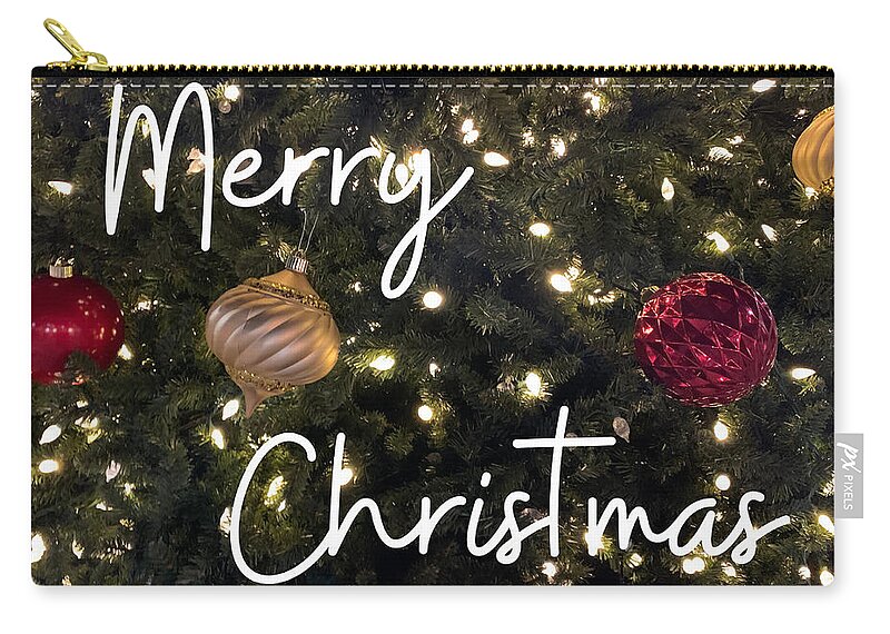 Christmas Zip Pouch featuring the photograph Christmas Card 1 by Lee Darnell