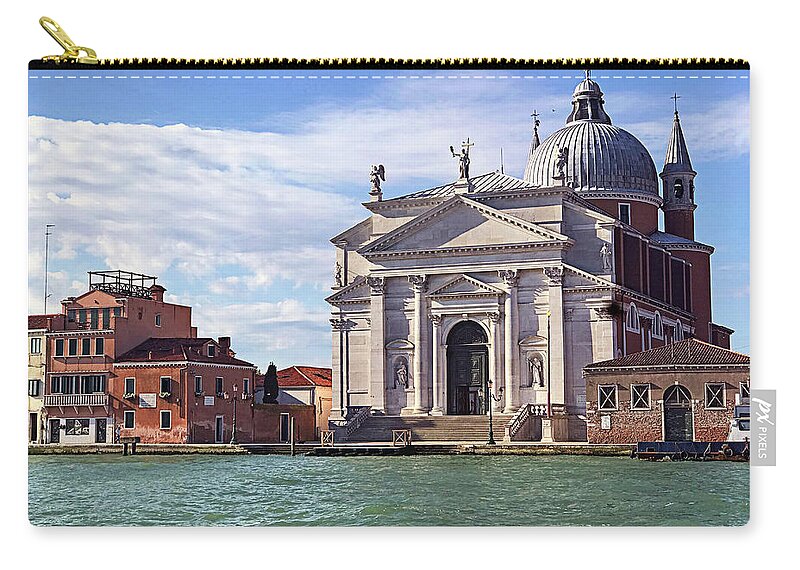 Church Zip Pouch featuring the photograph Church of the Santissimo Redentore by Jill Love