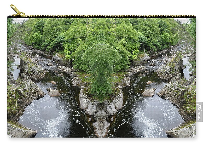 Deeside Carry-all Pouch featuring the photograph Claigeann by PJ Kirk