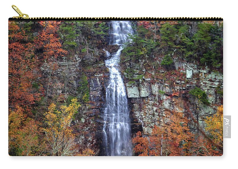 Autumn Zip Pouch featuring the photograph Cloudland Colors by George Taylor
