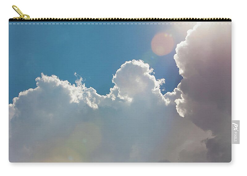 Clouds Zip Pouch featuring the photograph Clouds_6364 by Rocco Leone