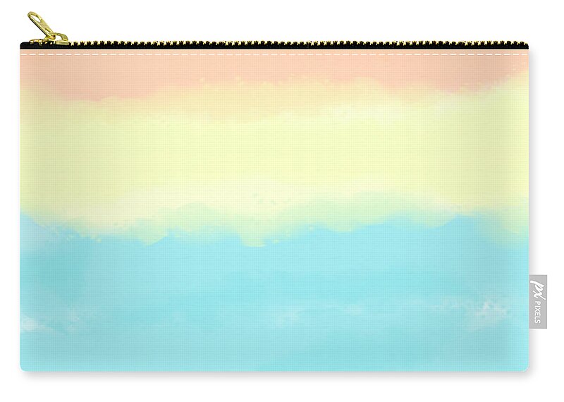 Colour Zip Pouch featuring the digital art Colour play by Faa shie