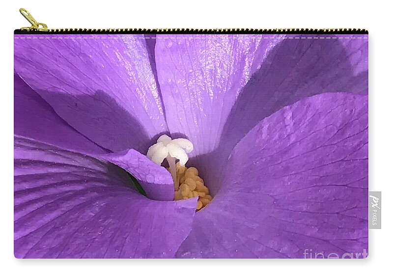 Peace Zip Pouch featuring the photograph Come Together by Tiesa Wesen