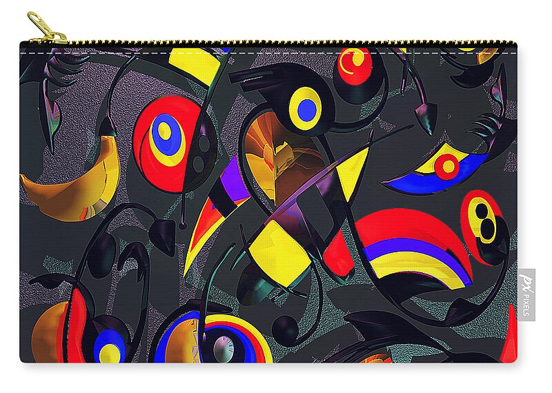 Digital Zip Pouch featuring the photograph Composition 0051 by Andrei SKY