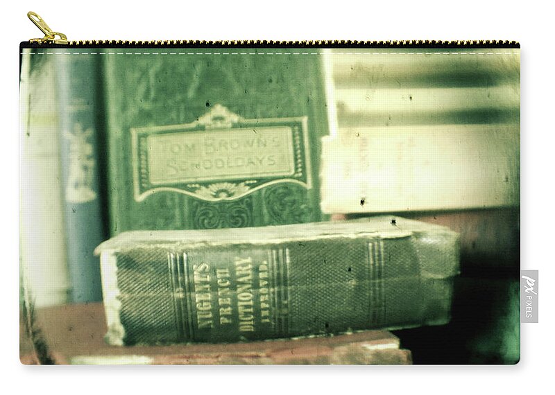Antique Zip Pouch featuring the photograph Comprehension by Andrew Paranavitana