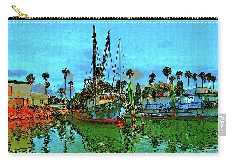 Historic Carry-all Pouch featuring the photograph Cosmic by Alison Belsan Horton