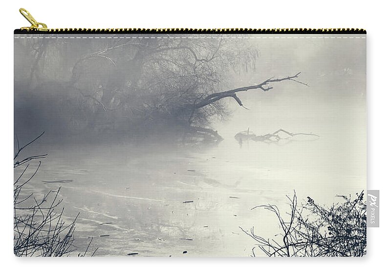 Central Park Zip Pouch featuring the photograph Creepy by Cate Franklyn