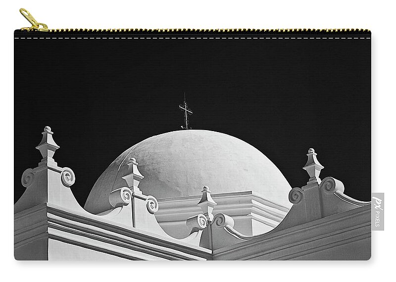 Church Zip Pouch featuring the photograph Crown by Carmen Kern