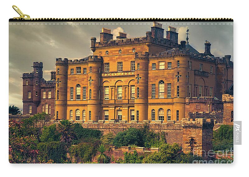 Culzean Castle Zip Pouch featuring the photograph Culzean Castle by Kype Hills