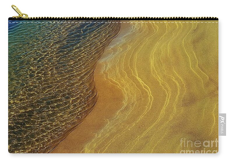 Water Zip Pouch featuring the photograph Current by Lauren Leigh Hunter Fine Art Photography