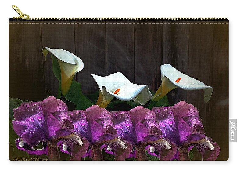 Photo Art Zip Pouch featuring the photograph Curtain Call by Richard Thomas