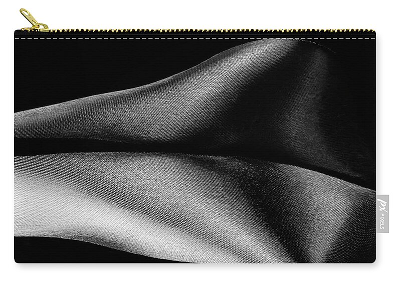 Abstracts Zip Pouch featuring the photograph Darkness Iv by Enrique Pelaez