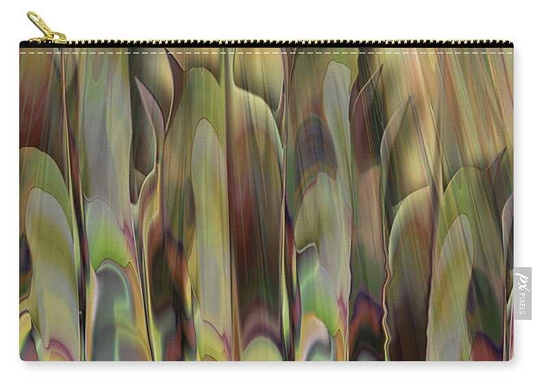 Mighty Sight Studio Zip Pouch featuring the digital art Darvenia by Steve Sperry