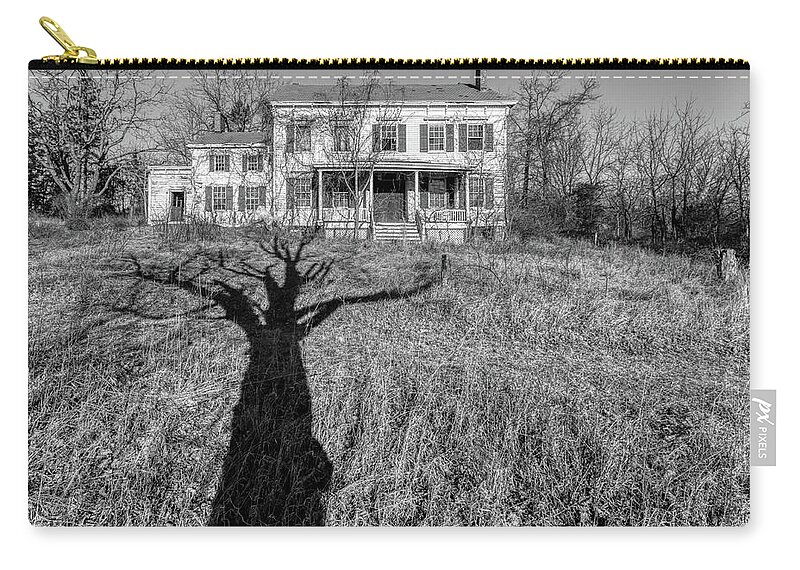 Voorhees Farm Carry-all Pouch featuring the photograph Death Tree by David Letts