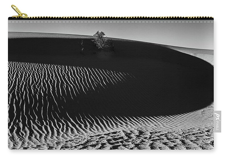 California Zip Pouch featuring the photograph Death Valley - Contrast No. 9 by Peter Tellone