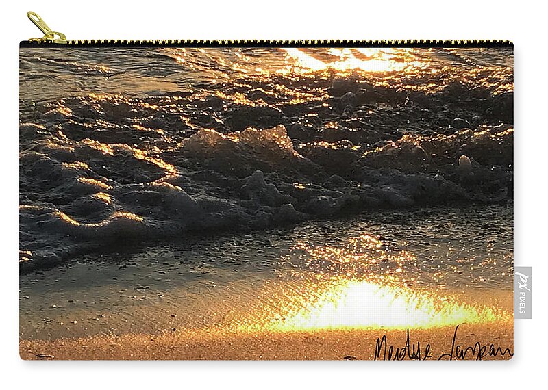 Sun Carry-all Pouch featuring the photograph Deeper and deeper by Medge Jaspan