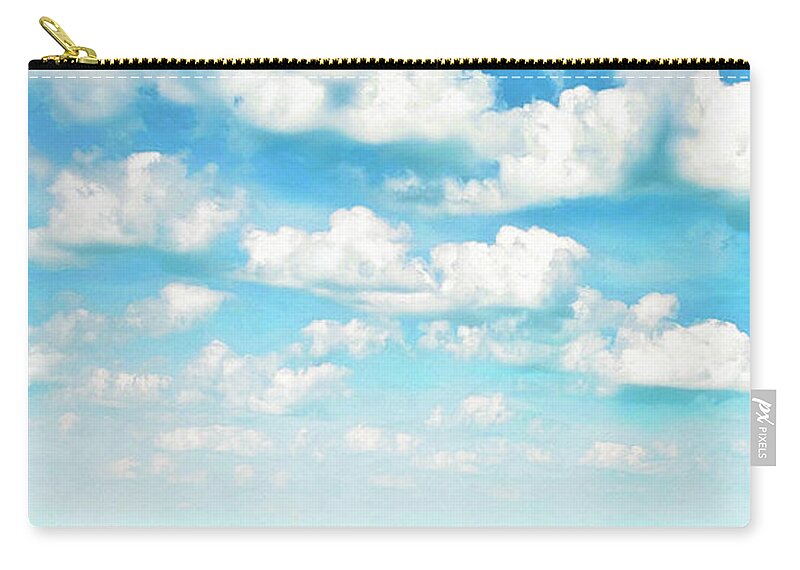 Geneva State Park Zip Pouch featuring the photograph Don't Fence Me In by Susan Hope Finley
