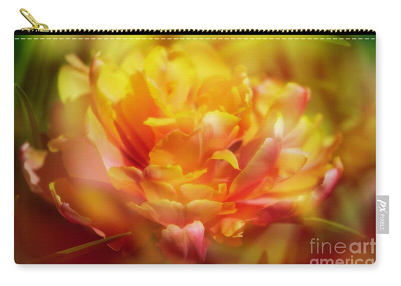 Botanical Zip Pouch featuring the photograph Dreaming by Venetta Archer
