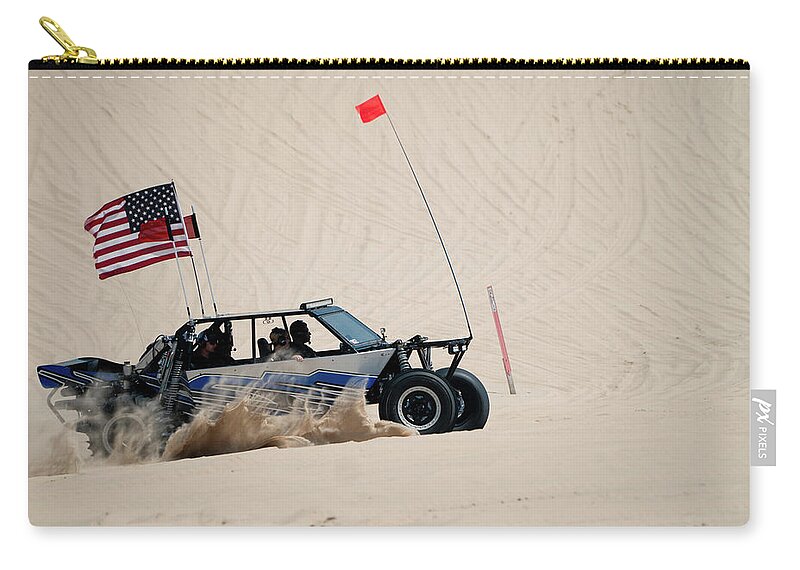 Dunes Carry-all Pouch featuring the photograph Dune Ridin' by Rich S