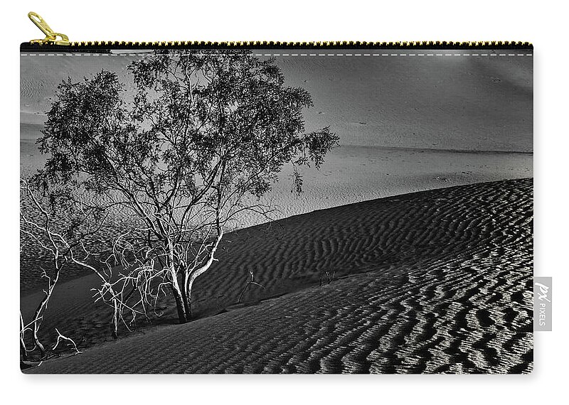 Landscape Zip Pouch featuring the photograph First Light by Mike Schaffner