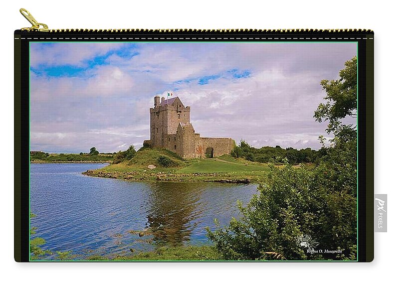 Ireland Zip Pouch featuring the photograph Dunguaire Castle by Regina Muscarella