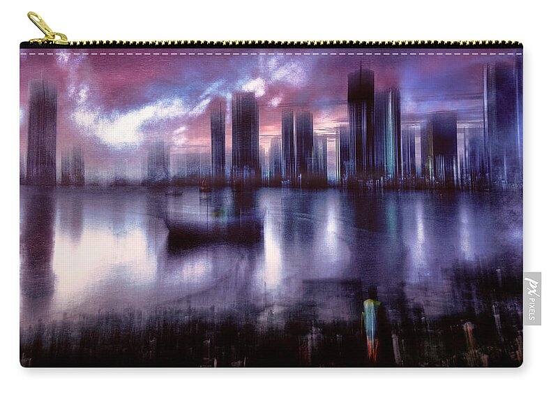 Photography Carry-all Pouch featuring the photograph Dystopian Sunrise by Craig Boehman