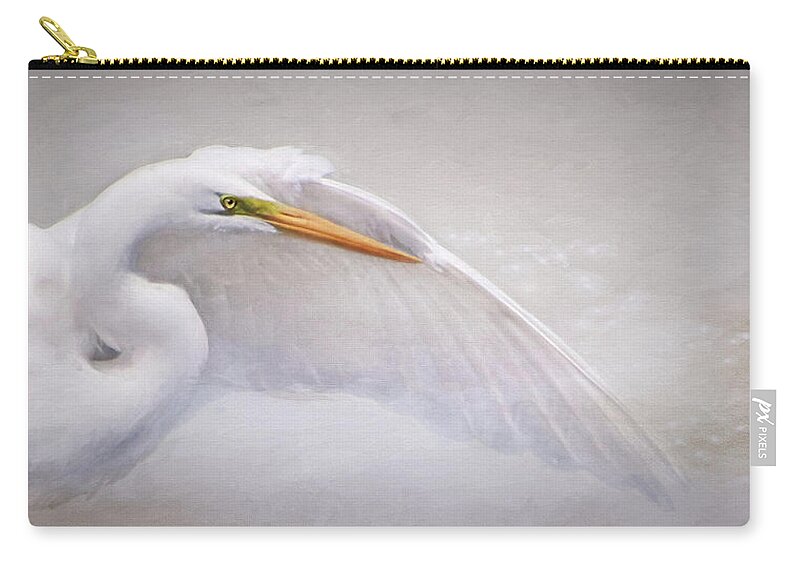 Audubon Zip Pouch featuring the photograph Earth Angel by Karen Lynch
