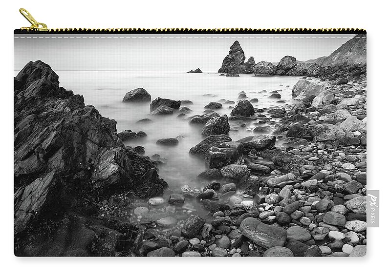 Playa Zip Pouch featuring the photograph Ebb and flow by Gary Browne