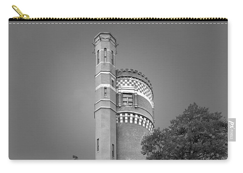Architecture Zip Pouch featuring the photograph Eden Park Standpipe by Rob Amend