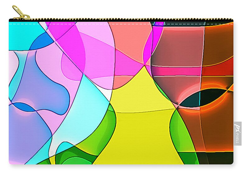 Richard Reeve Carry-all Pouch featuring the digital art El Toro by Richard Reeve