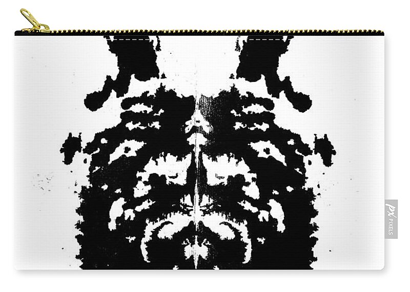 Abstract Zip Pouch featuring the painting Emotions by Stephenie Zagorski