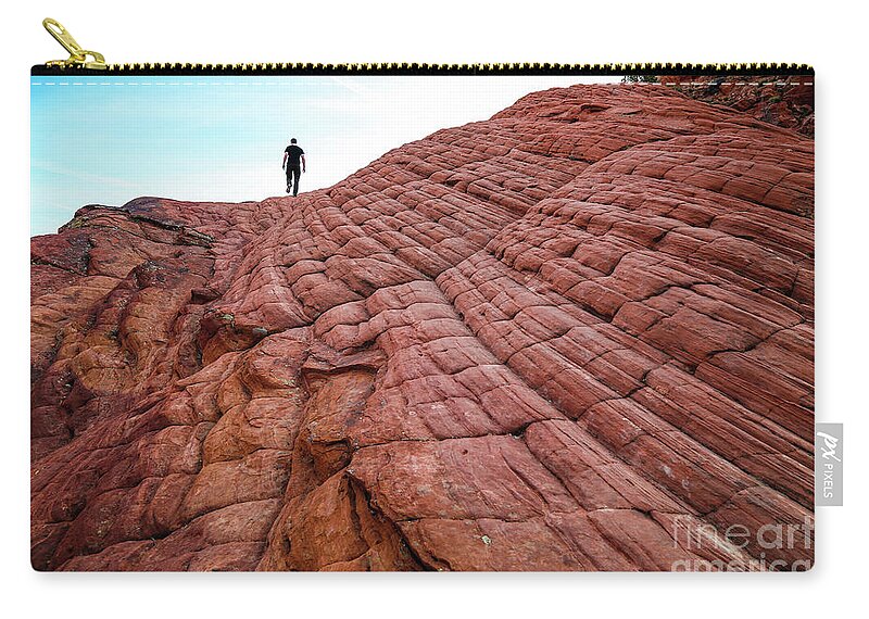Utah Zip Pouch featuring the photograph Eternity by Erin Marie Davis