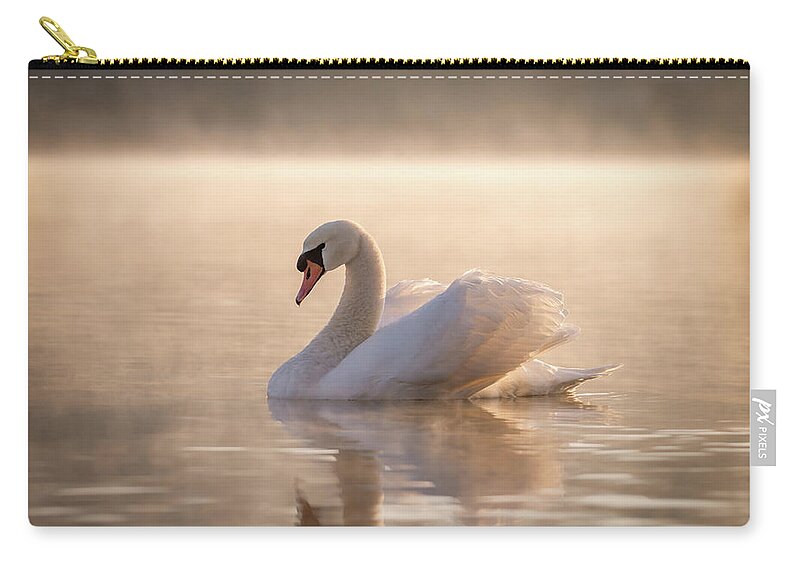 Blue Ridge Parkway Zip Pouch featuring the photograph Ethereal Morning by Robert J Wagner