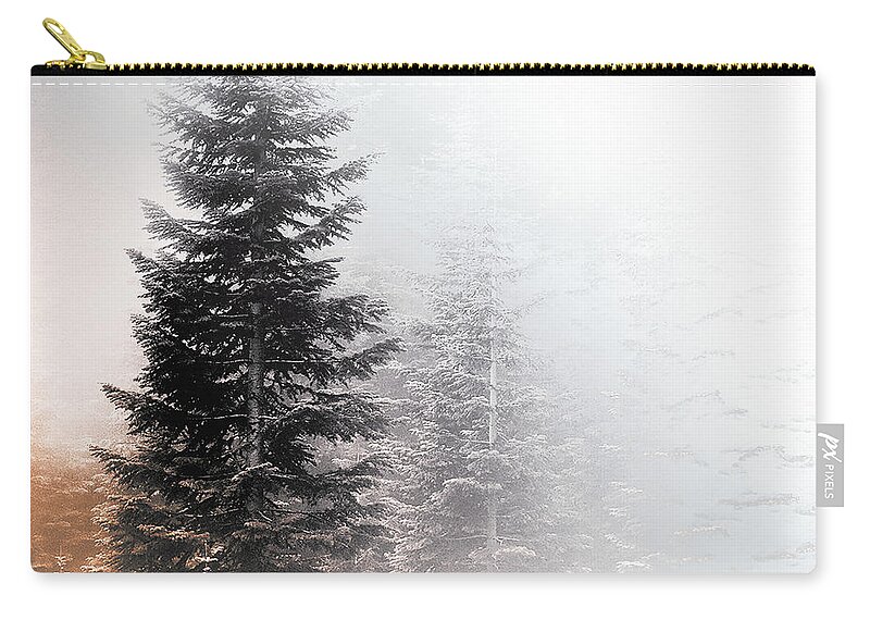 Classical Antiquity Zip Pouch featuring the photograph Evening in Elysium by John Emmett