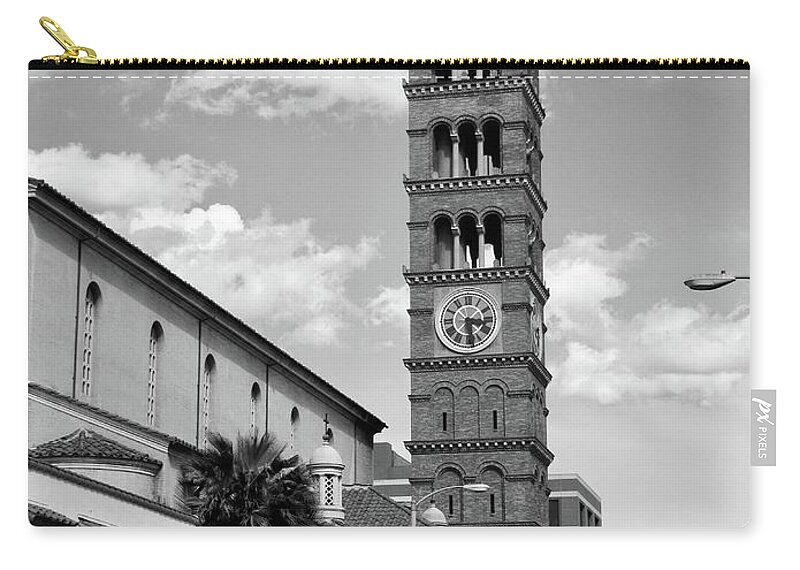 Pasadena Zip Pouch featuring the photograph Evokes Memories of Another Locale by Calvin Boyer