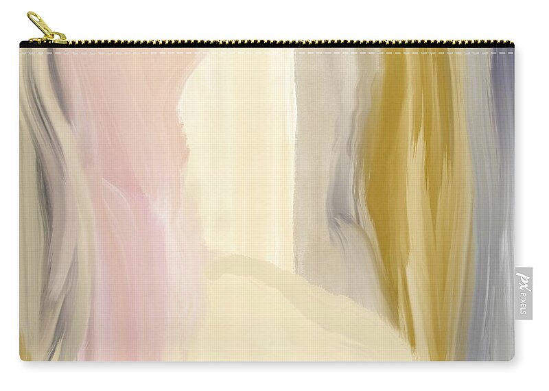 Oil Painting Zip Pouch featuring the digital art Excess by Ruth Harrigan