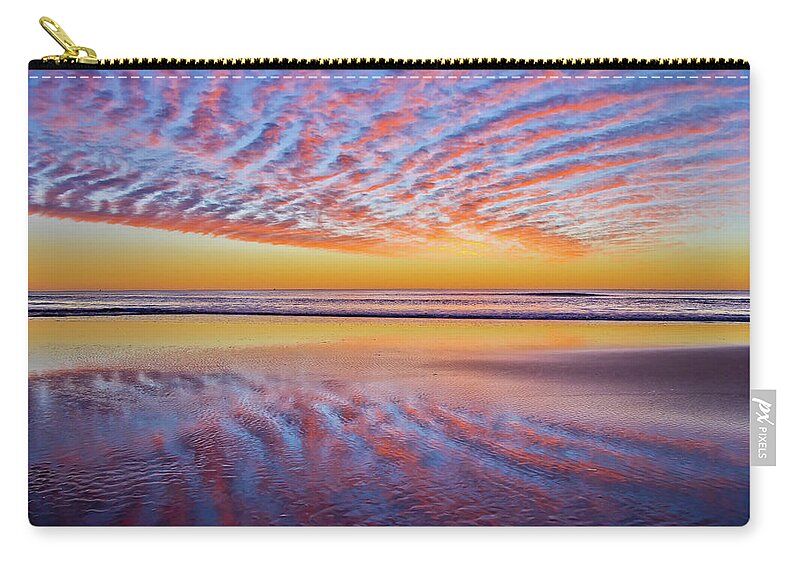 Epic Ocean Art Zip Pouch featuring the photograph Eyes Are Open by Az Jackson