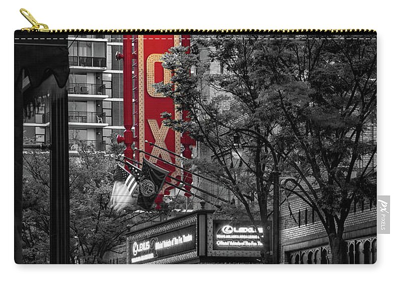 Fox Theater Carry-all Pouch featuring the photograph Fabulous FOX Theater by Doug Sturgess