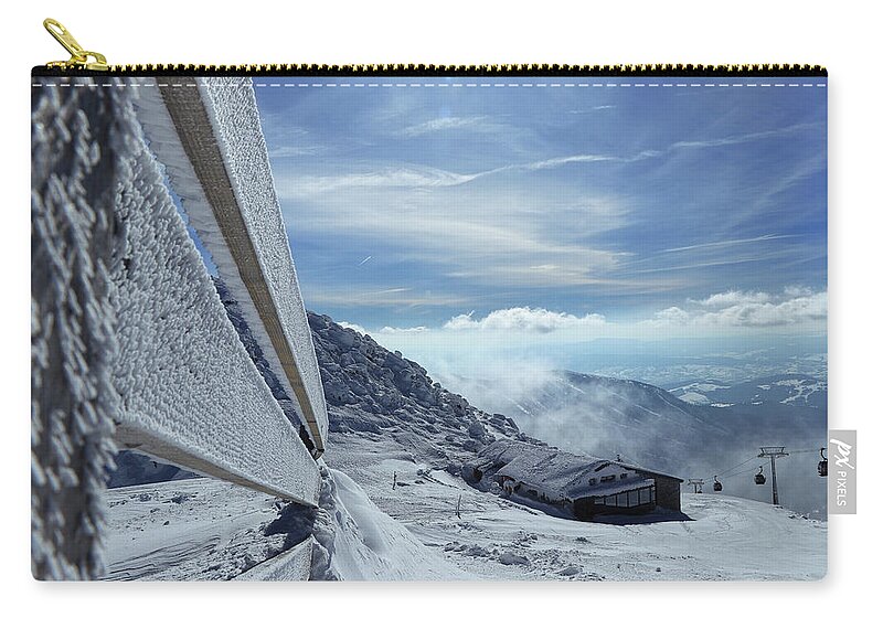 Fairytale Carry-all Pouch featuring the photograph Alpine cottage - Chopok mountain, Slovakia by Vaclav Sonnek