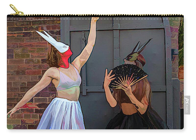 Acrylic Zip Pouch featuring the photograph Fantacy #8 by Alan Goldberg
