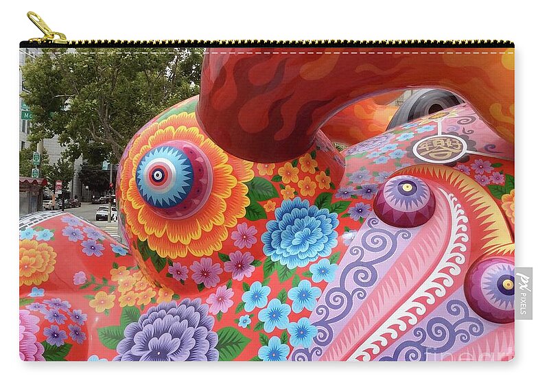 Fantastical Carry-all Pouch featuring the photograph Fantastical Creature 1-4 by J Doyne Miller