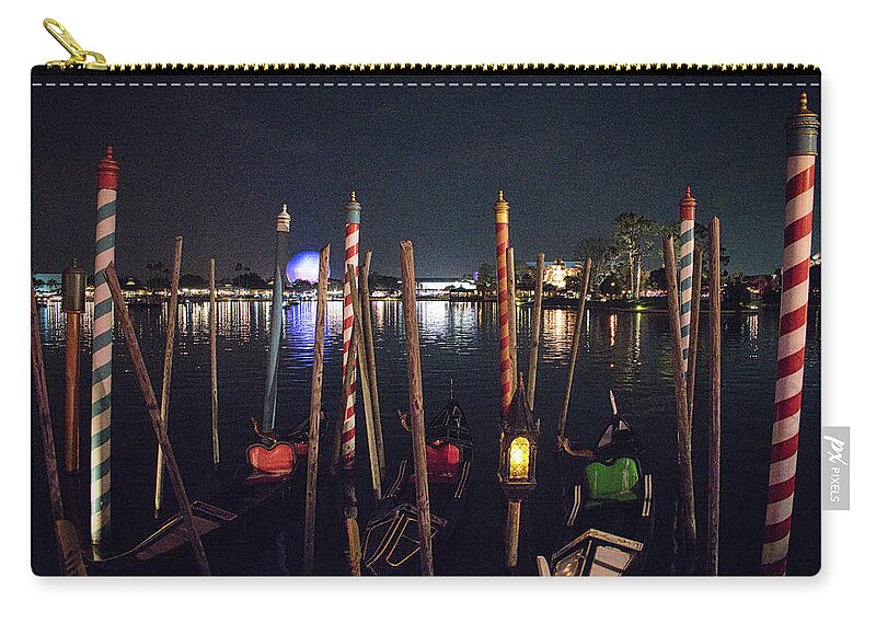Water Zip Pouch featuring the photograph Feels like an Italian night by Portia Olaughlin