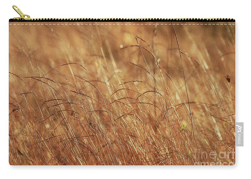 Abstract Zip Pouch featuring the photograph Field of Dreams by Stephen Melia